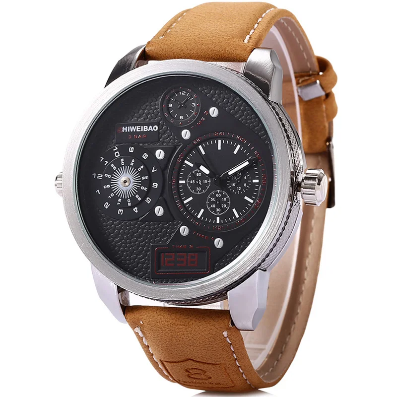 shi wei bao military style quartz watch for men (3)