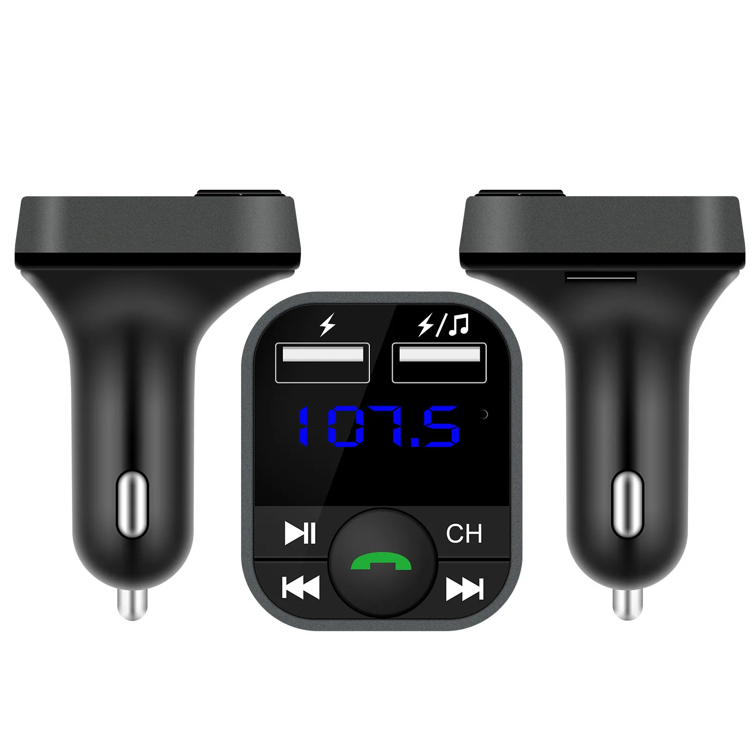 Авто USPS Bluetooth автомобильное USB зарядное устройство fm-передатчик беспроводной радио адаптер MP3-плеер автомобильные аксессуары Новинка