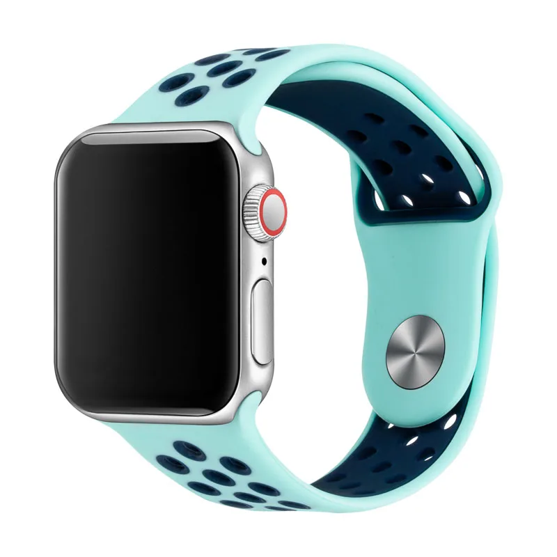 Спортивный ремешок для наручных часов Apple Watch 38 мм 40 мм 42 44 мм браслет для наручных часов Apple Watch, ремешок Ремешок для наручных часов iWatch серии 4/3/2/1 81010