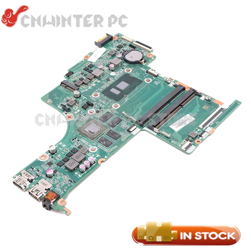 NOKOTION 848007-601 848007-001 для ноутбука HP Pavilion 15T-AB100 15-AB Материнская плата DAX1BDMB6F0 I7-6500U