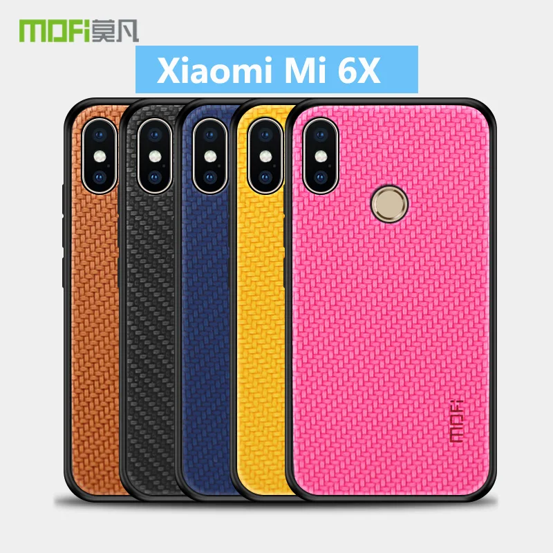 Чехол серии MOFi Honors для Xiaomi Mi 6X защитный чехол из ТПУ и поликарбоната с оплеткой