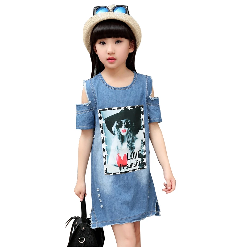 girls dresses jeans