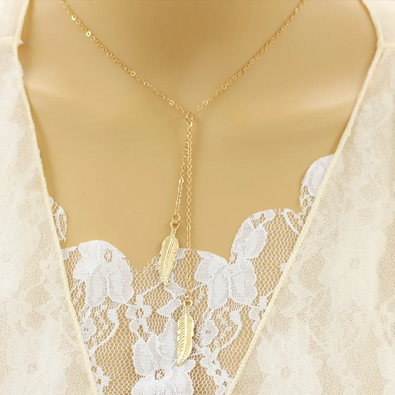 Женское ожерелье с длинной кисточкой|chain women|long tasselnecklace gold |