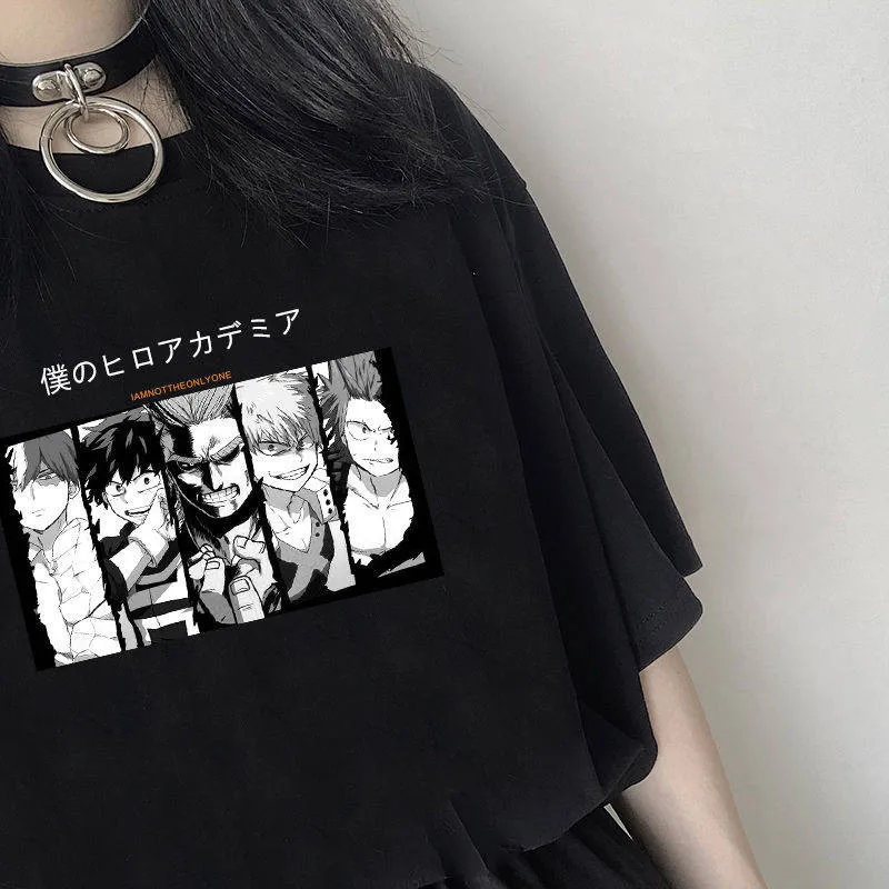 Футболка Bakugou Midoriya Iida из аниме Моя геройская Академия школьная футболка костюм