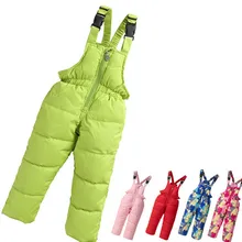 En Ji Ka детские штаны теплые пуховые штаны детские штаны для мальчиков и девочек теплые штаны брюки