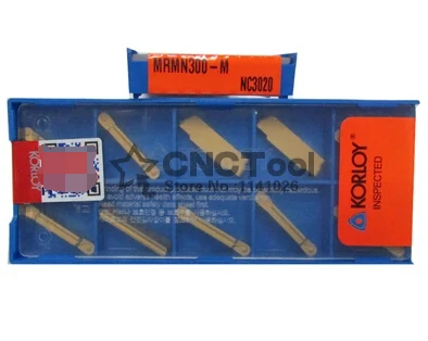 10pcs KORLOY MRMN300-M NC3030 Carbide Inserts