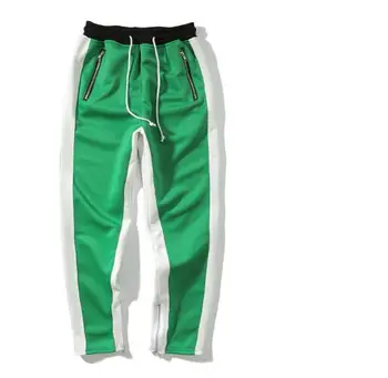 

New Striped Pant Mens Hip Hop Casual Joggers Sweatpants Trousers Male Street Fashion Mens Trousers