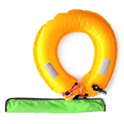 Спасательный пояс, Автоматический надувной спасательный круг, пояс для талии, надувной плавательный бассейн с отражающими лентами, для