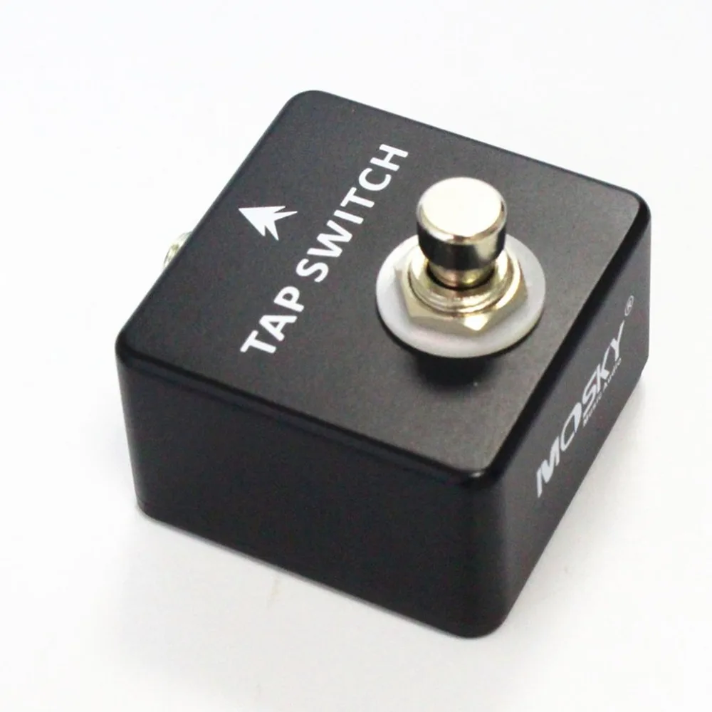 MOSKYAUDIO TAP SWITCH Guitar Pedal Tap Tempo Switch Guitar Effect Pedal Full Metal Shell Guitar Parts Accessories NEW MOSKYAUDIO TAP SWITCH Guitar Pedal Tap Tempo Switch Guitar Effect Pedal Full Metal Shell Guitar Parts Accessories NEW