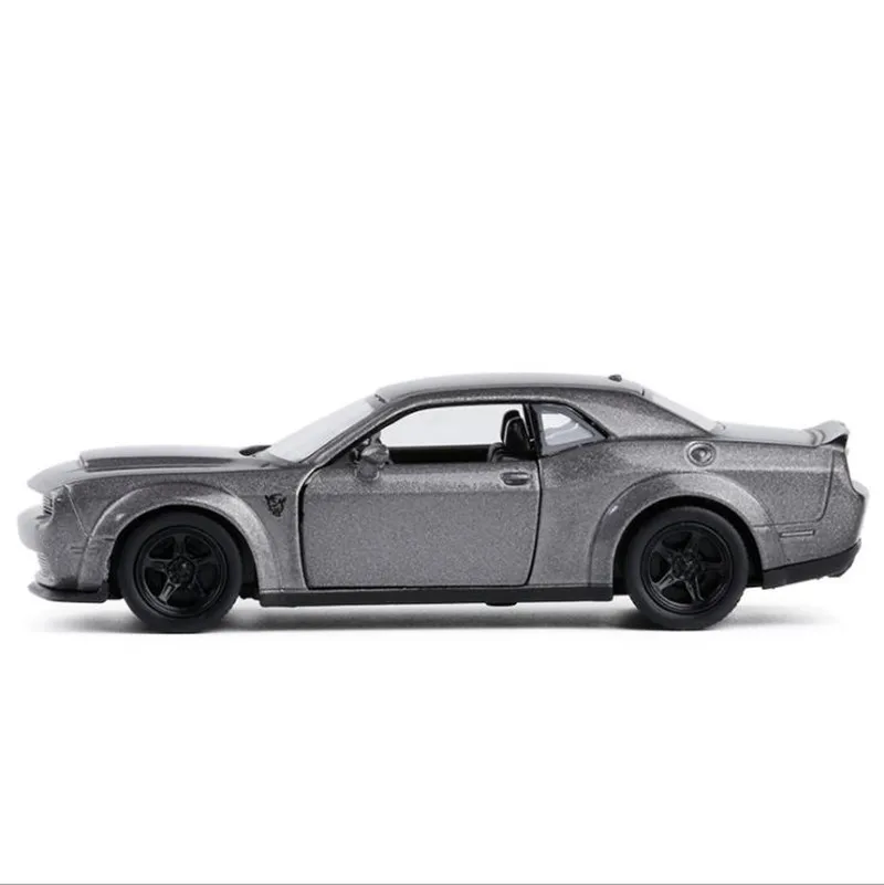 1:36 Масштаб Модель Dodge Challenger сплав игрушка для автомобиля литая под давлением