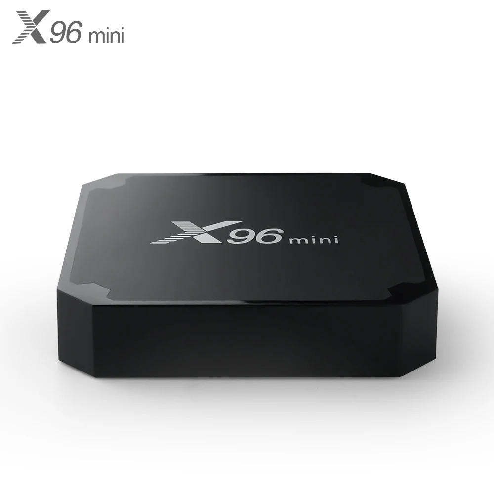 X96 Mini Android 7.1 Set Top Box 1+8G/2+16G Amlogic S905W Quad-Core 100M LAN Support 4K H.265 2.4GHz WIFI Media Player TV Box