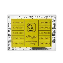 Мини резиновая шайба уплотнительное кольцо часы Корона прокладка водонепроницаемый уплотнения ремонтный инструмент 10 Размер