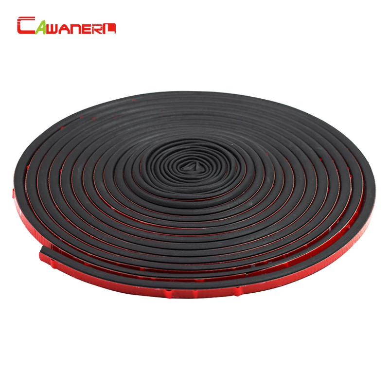 Cawanerl Big D Car Door Hood Sealing Strip Rubber Weatherstrip Self Adhesive Seal Strip Edging
