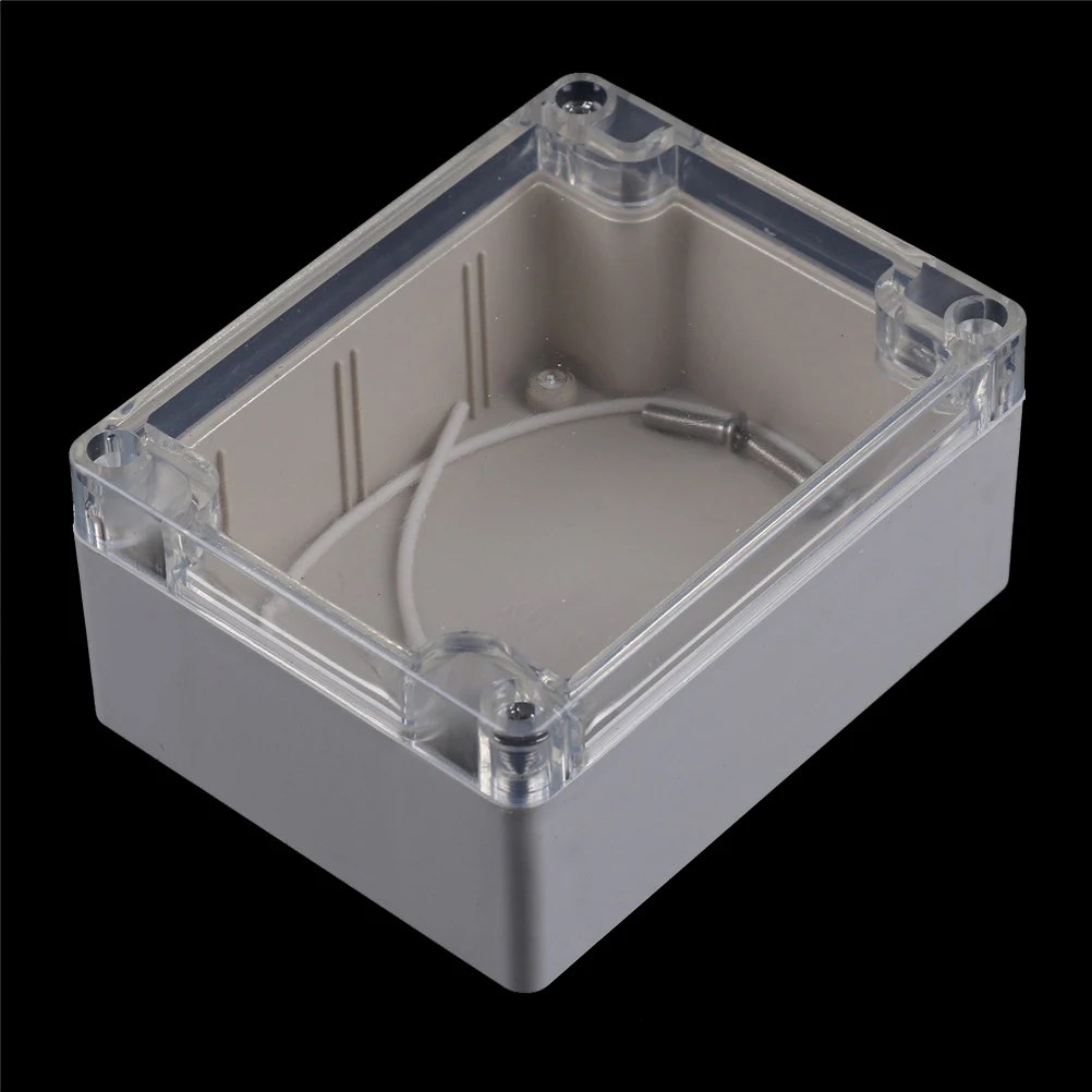 Plastic Waterproof Clear Cover Electronic Project Box Enclosure Case