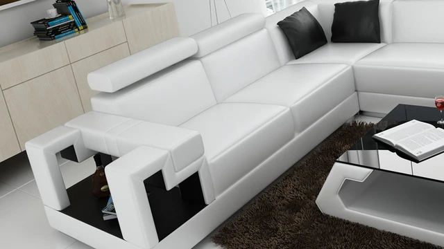 Living Room Sofa Furniture U Shaped Modern Corner Fashion Design Living Room Sofa Furniture U Shaped Modern Corner Fashion Design Set 0413 K5001