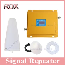 High gain LCD display cellphone dual band 900 1800 signal booster mobile phone gsm900 4g dcs1800 mhz repeater cellular amplifier