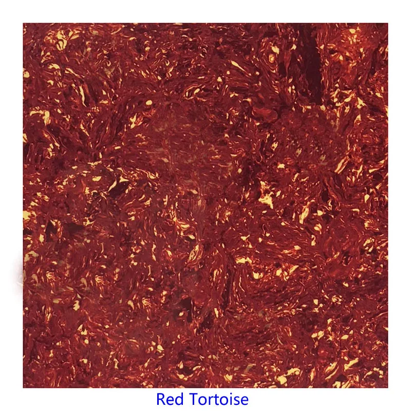 Pleroo целлулоидный материал пустой лист для акустической гитары накладки самоклеющиеся 24 см x 22 см качество царапин пластины многоцветный - Цвет: red tortoise
