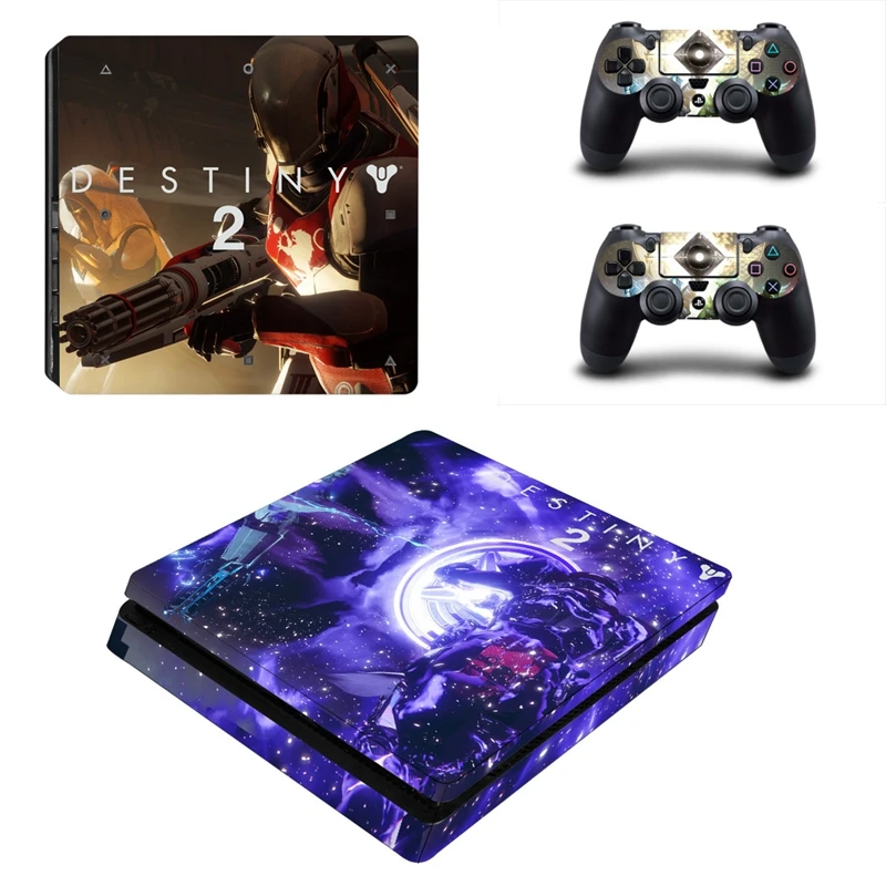 HOMEREALLY PS4 Slim Skin Classic DESTINY 2 HD PVC Sticker