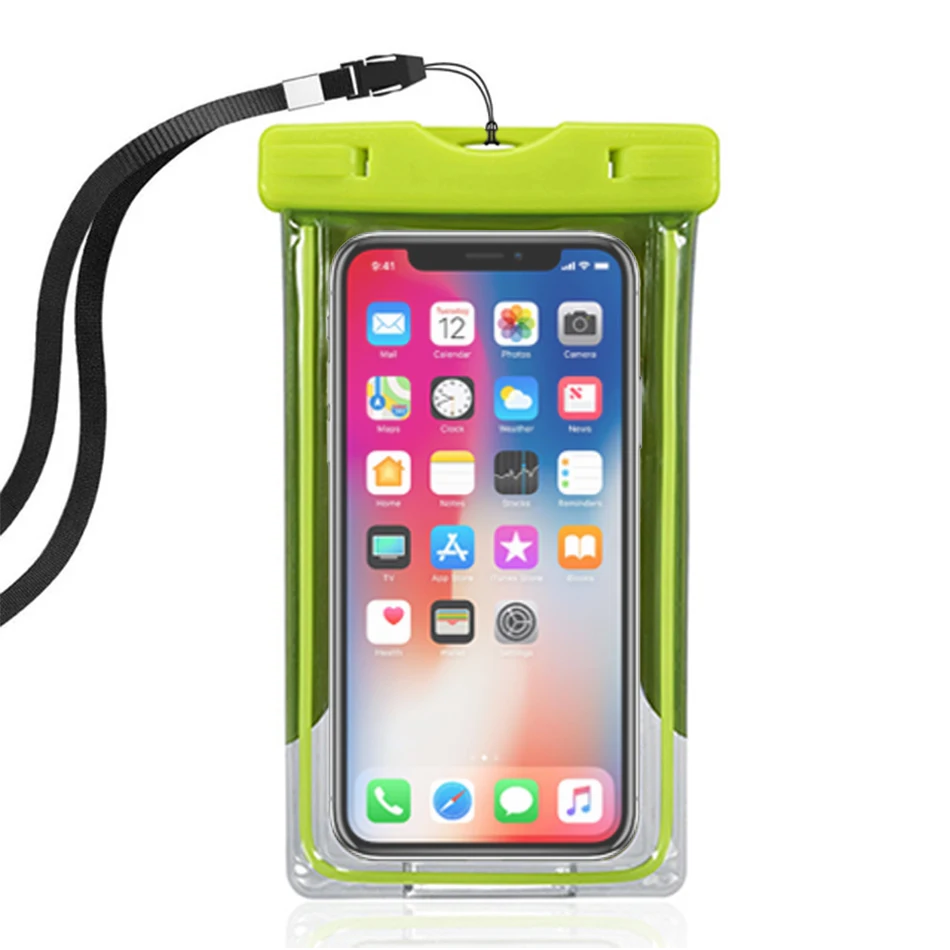 waterproof case   green
