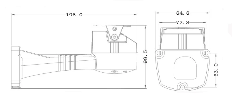 DC 12V камера вращающийся кронштейн RS485 CCTV Автоматическая ip-камера NVR Pan Tilt кронштейн камеры