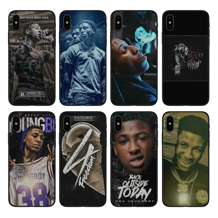 IMIDO Youngboy أبدا كسر مرة أخرى ميرش الهواتف المحمولة حالة يغطي ل فون XR XSmax XS X 6 7 8 6 S زائد 7 زائد 8 زائد جراب هاتف IMIDO Youngboy أبدا كسر مرة أخرى ميرش الهواتف المحمولة حالة يغطي ل فون XR XSmax XS X 6 7 8 6 S زائد 7 زائد 8 زائد جراب هاتف