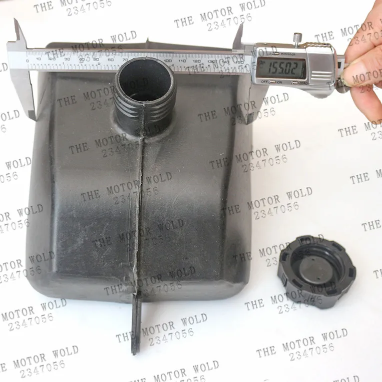 Gas Fuel Petrol Tank + Cap for 50cc 90cc 110cc 125cc Quad Dirt Bike ATV