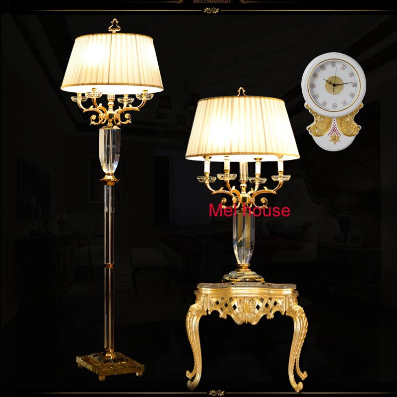 Luxury Crystal Floor Lamp For Living Room Decorative Lamps Luxury Crystal Floor Lamp For Living Room Decorative Lamps Standing Led Light Bedroom In From Lights