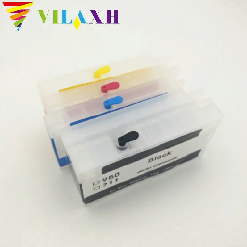

Vilaxh 954xl Refillable Cartridge Replacement For HP 953 954 955 952 XL for Officejet Pro 8730 8740 8735 8715 8720 8725 Printer