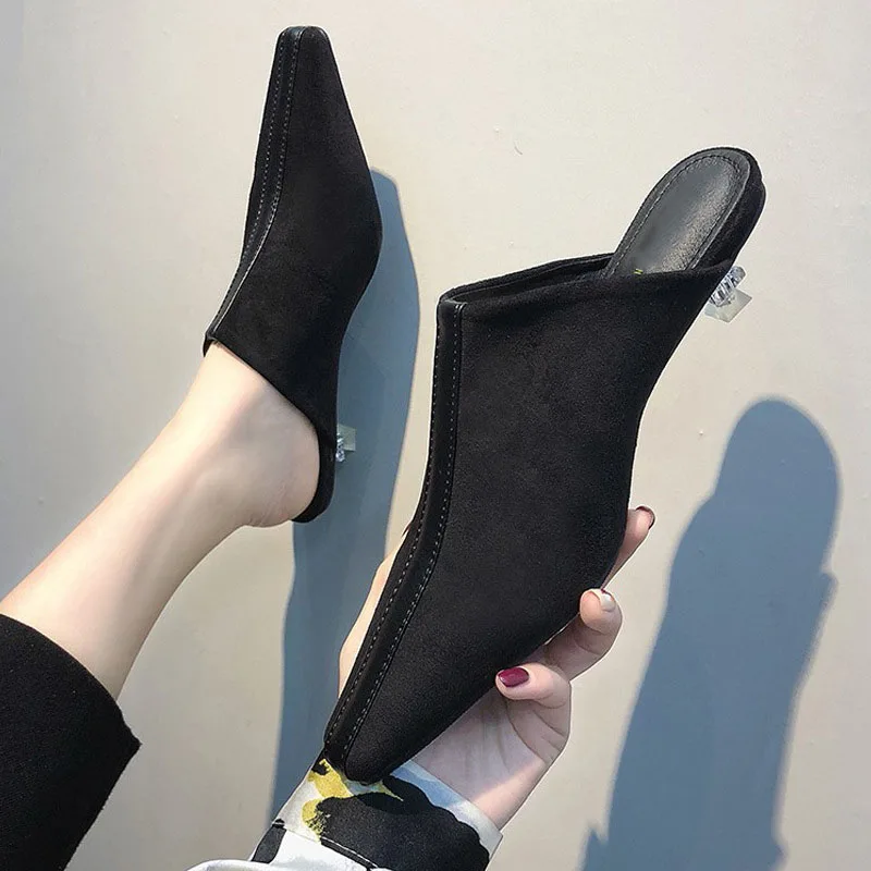 Muller Shoes Women Half Slippers Lazy luxury shoes women designers mules shoes women Flops casual Shoes beach outdoor female Muller Shoes Women Half Slippers Lazy luxury shoes women designers mules shoes women Flops casual Shoes beach outdoor female