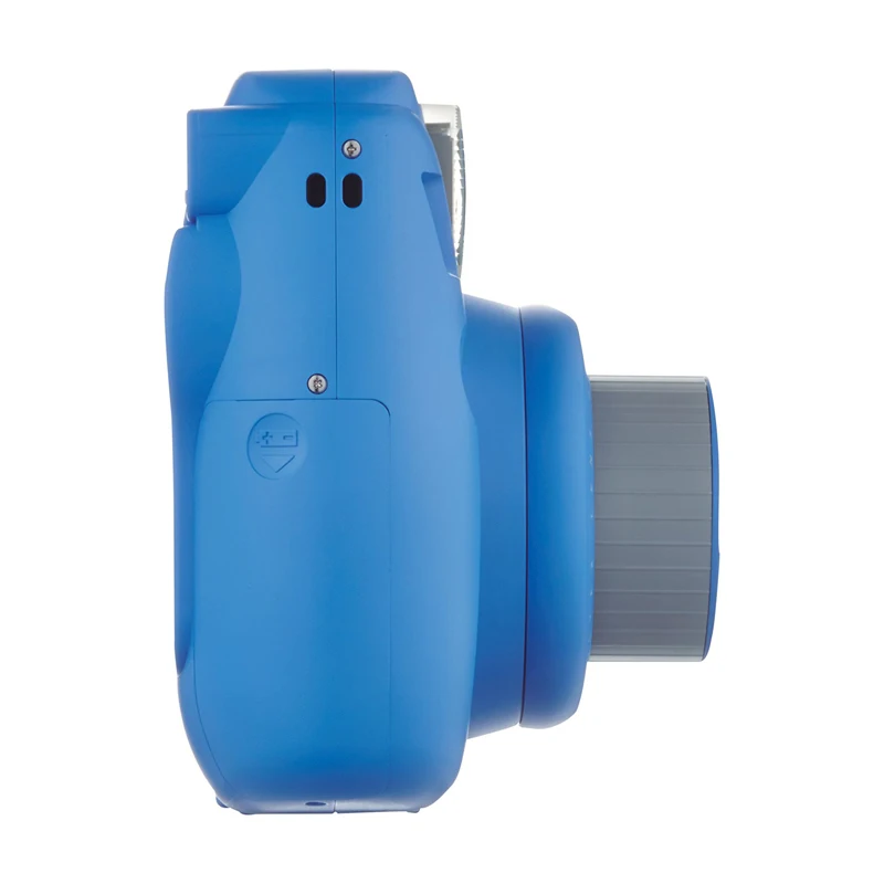 Fujifilm Instax Mini 9 мгновенный кобальтовый синий фото пленка камера с Fuji крупным планом объектив ремешок