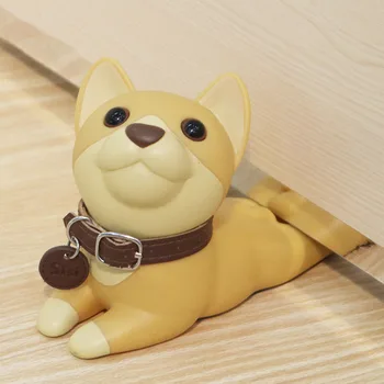 

1pc Door Stopper Cute Cartoon Animal Dogs Cats Shape Baby Fingers Protector Door Stoppers Wedge Bumper Holder Safety Accessories