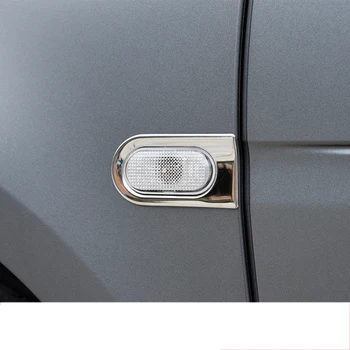 

lsrtw2017 stainless steel car turning light frame trims for smart fortwo 2014 2015 2016 2017 2018 2019