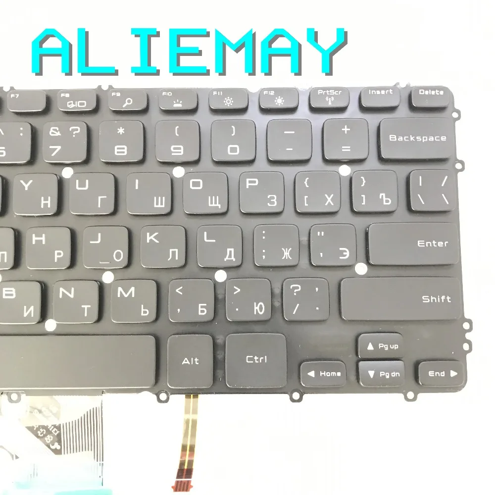 Brand new Original RU Russian Backlight Keyboard for DELL XPS15-9530 PRECISION M3800 with backlight