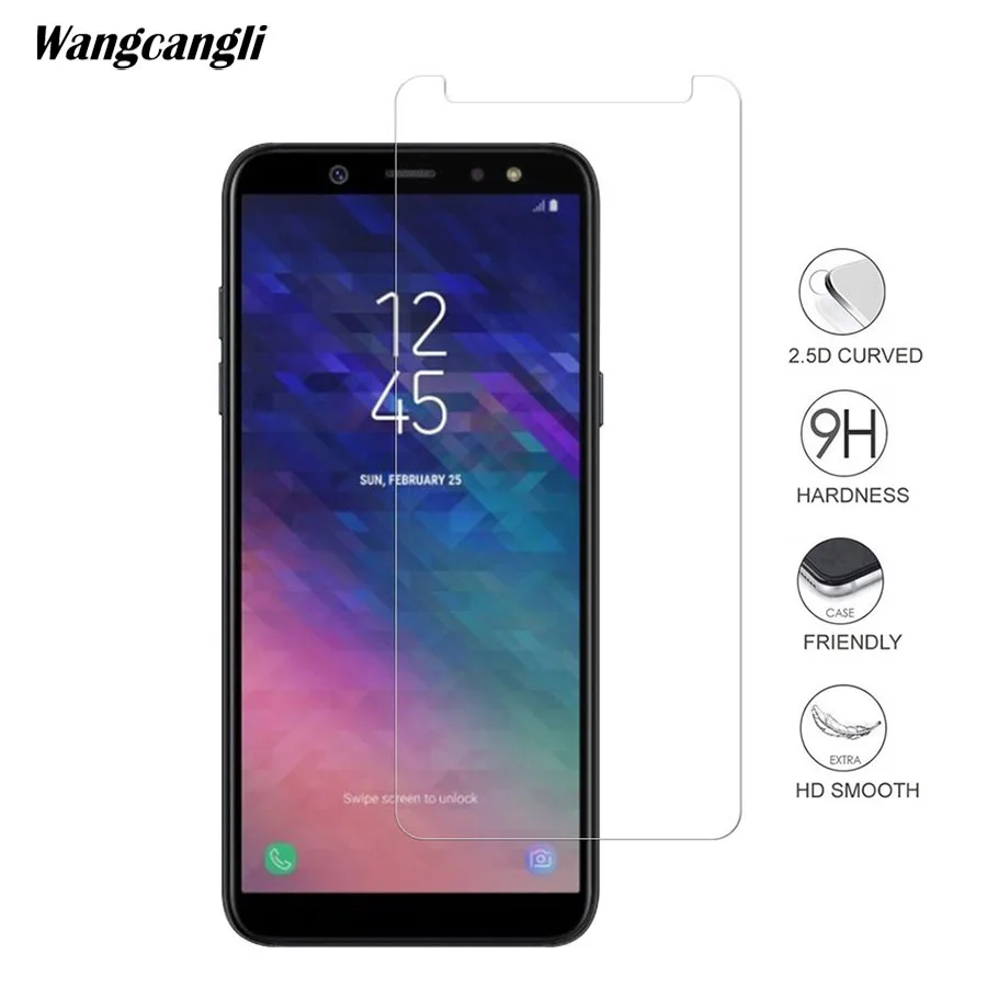 Закаленное Стекло для samsung Galaxy A6 A3 A7 A8 J3 J5 J7 S6 2018 Экран Protector 0 28 мм 9 H Защитная пленка