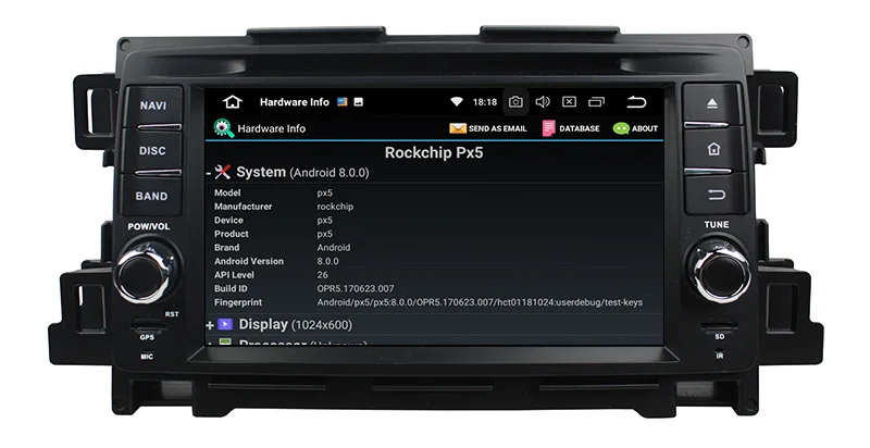 Perfect Belsee Car DVD Multimedia Player Android 8.0 GPS Navigation Octa Core PX5 Ram 4G+32G Head Unit Radio HD for Mazda CX-5 2012-2013 2