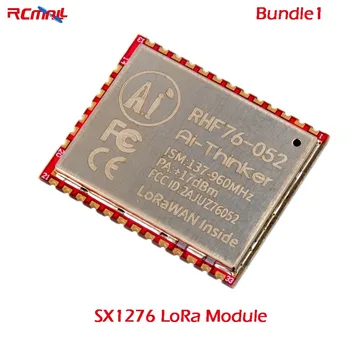 

RCmall LoRaModule STM32L052C8T6 UARTLorawan SX1276 433MHZ 470MHZ 868MHZ 915MHZRHF76-052/SX1278 433MHZ 470MHZHZRHF78-052 FZ2853-4