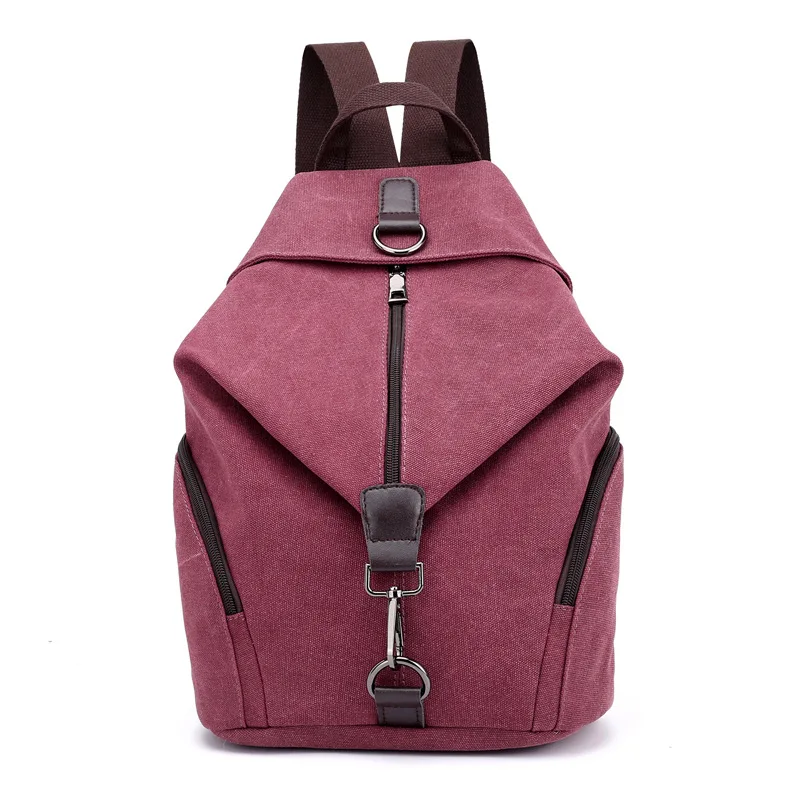 2019 Women's Canvas Outdoor Female Sports Backpack Large Capacity
