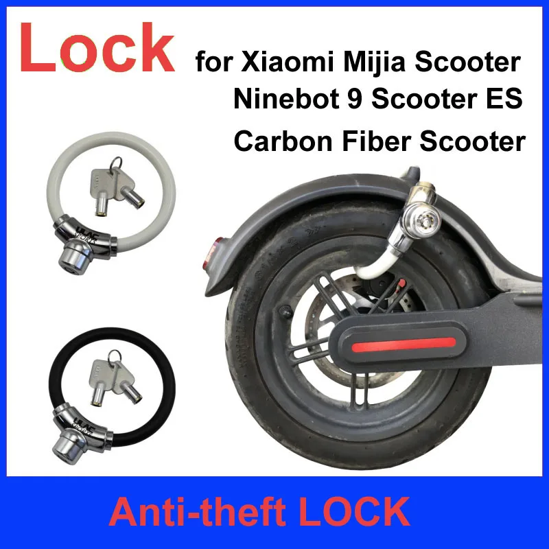 DHL Anti-Diebstahl-Kabelschloss für Xiaomi Mijia M365 Elektroroller Fahrrad