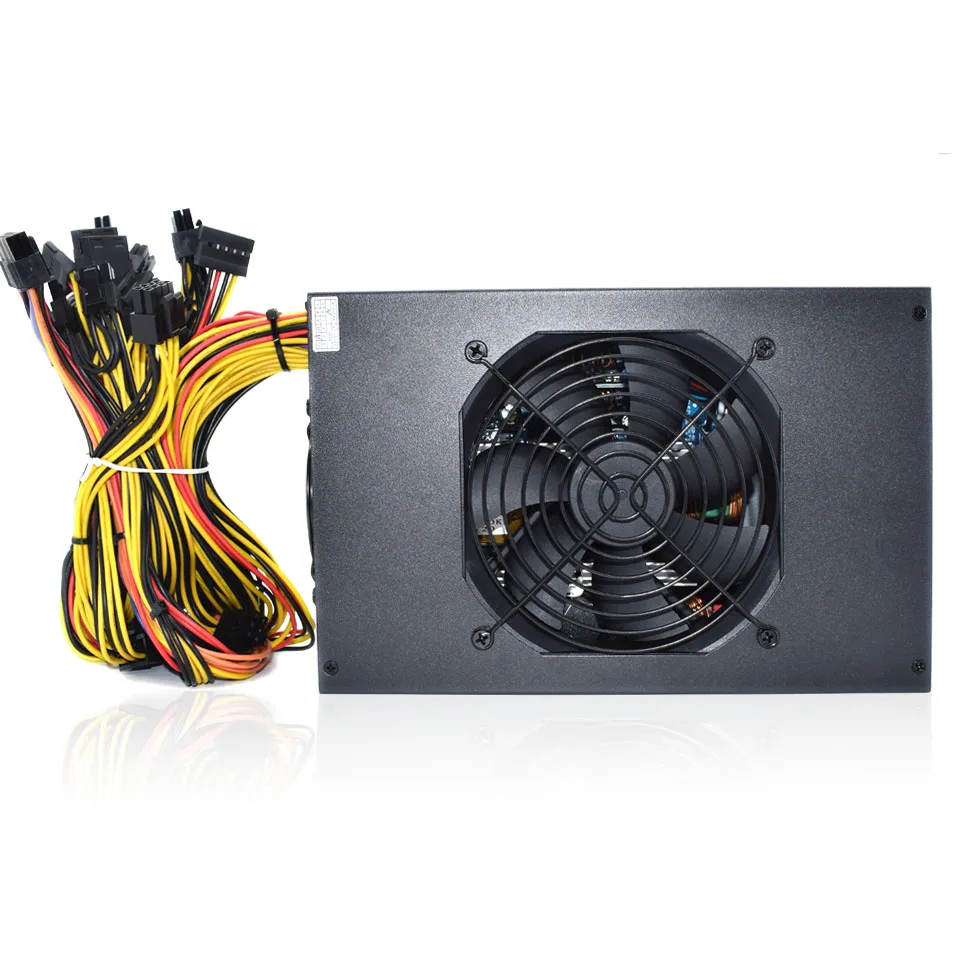1800 Вт BTC источник питания для R9 380 RX 470 RX480 6 GPU карт ETH ZCASH Mining Gold Power|supply power|1800w power supply |