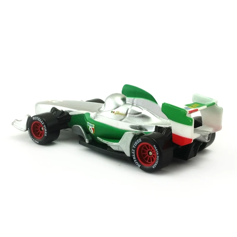 Disney Pixar Cars 2 игрушечный автомобиль Франческо Бернулли с металлической отделкой