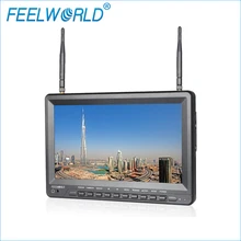 Feelworld FPV1032 10.1 Inch IPS FPV Monitor with Built-in Battery Dual 5.8G 32CH Diversity Receiver 1024×600 Wireless Monitors