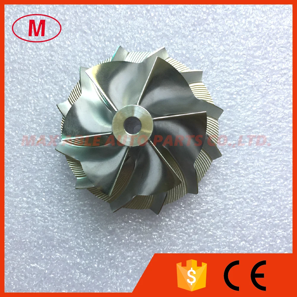 MGT22260DSL 799370-04U1361 высокая производительность турбо алюминий 2618/Фрезерование/заготовка компрессора колеса 45,67/59,40 мм 6+ 6 лезвий