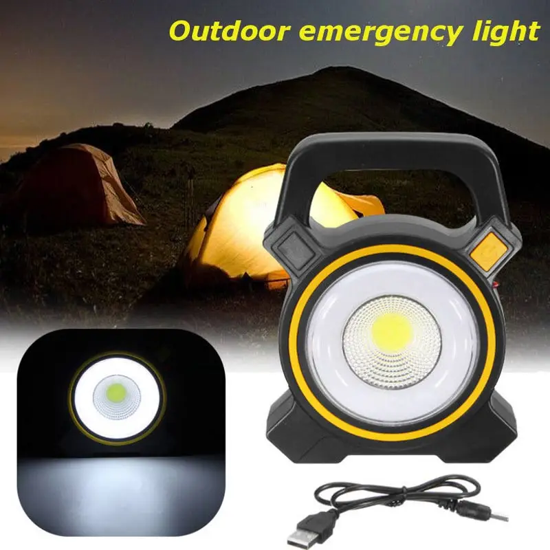 Buy Portable Solar Rechargeable LED Flood Light Garden