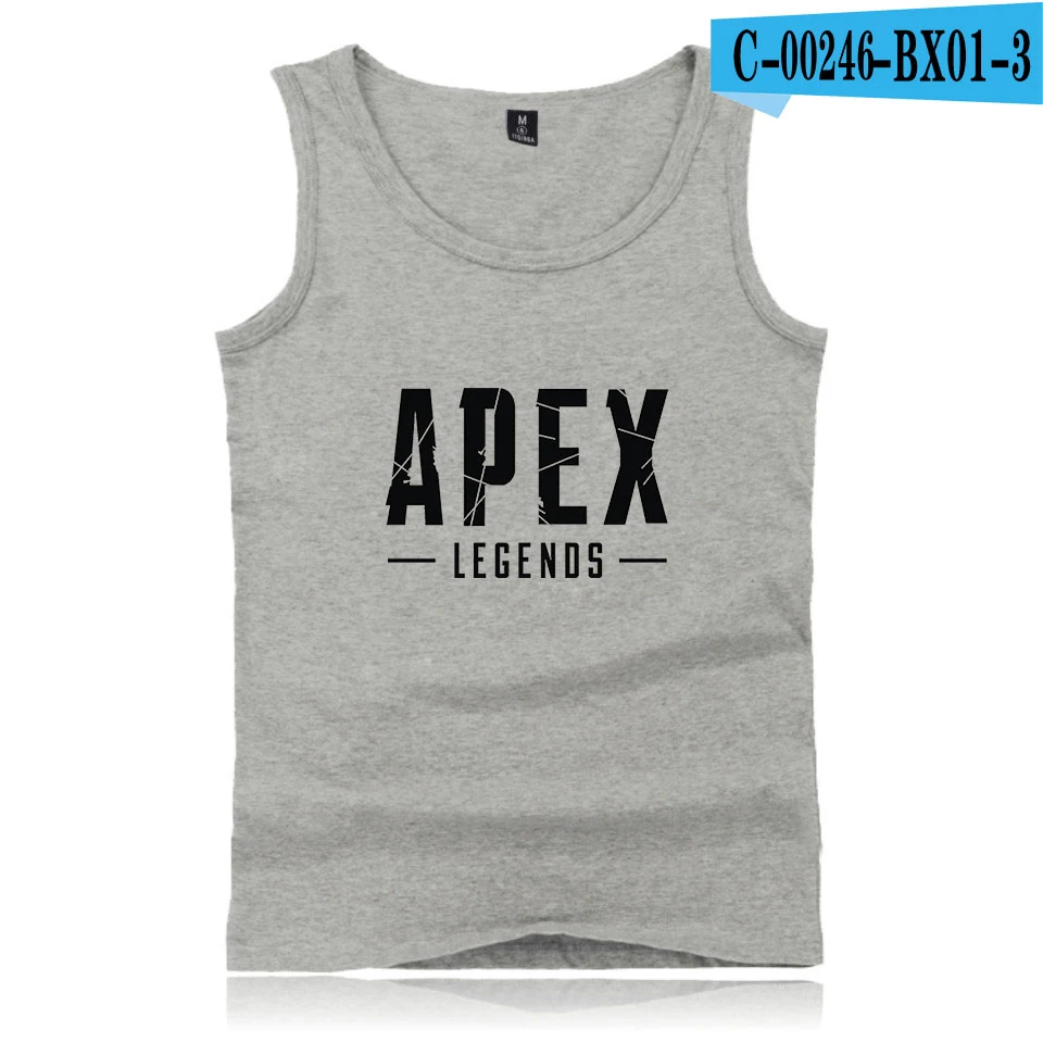 gray Lucky Friday Apex Legends Nieuwste модель развлечения мужские спортивные Тэнк-топы военные хип-хоп безрукавки светоотражающий жилет Jahseh рубашки - Цвет: gray
