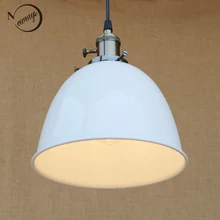 4 color moderno loft industrial lámpara colgante colgante de la vendimia e27 lámparas led se enciende con el interruptor para la cocina bar café