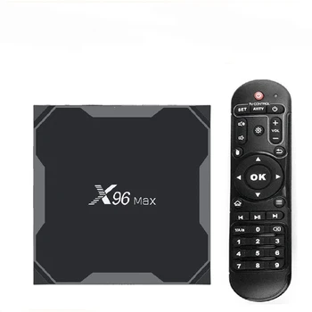 

X96 MAX Android 8.1 TV BOX Amlogic S905X2 LPDDR4 4G 64G Quad Core 2.4G+5G Dual Wifi BT4.x 1000M 4K HD Media Player