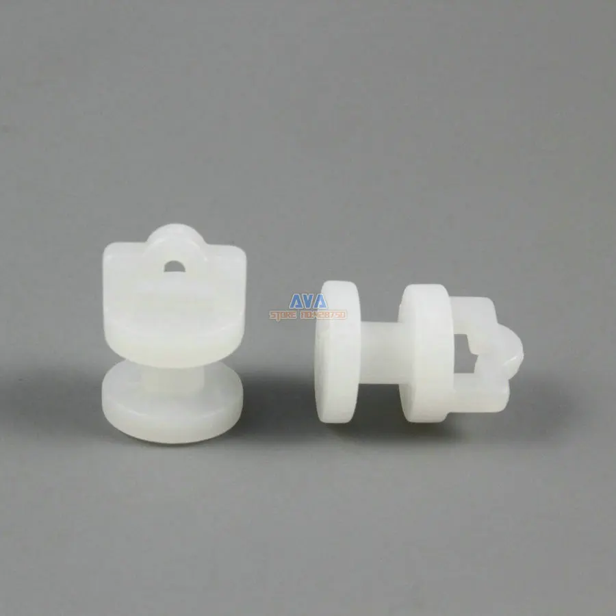 

100 Pieces Curtain Track Roller Curtain Track Slide Gliders 11x16mm