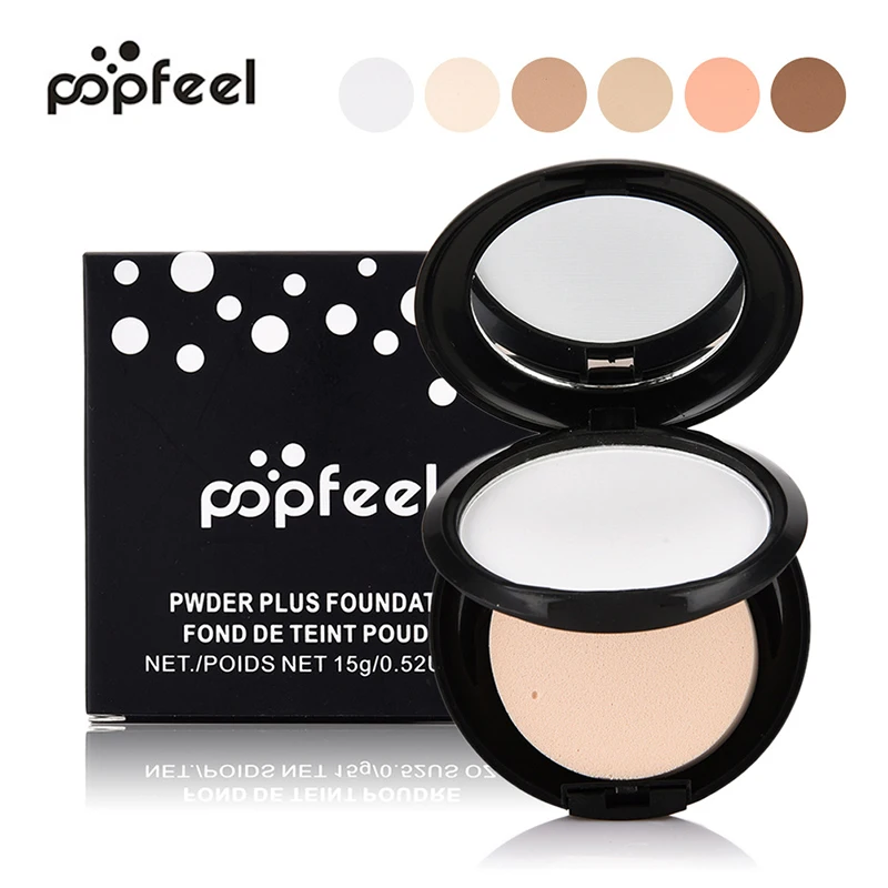 Buy Brand Popfeel Natural Face Pressed Powder MakeUp