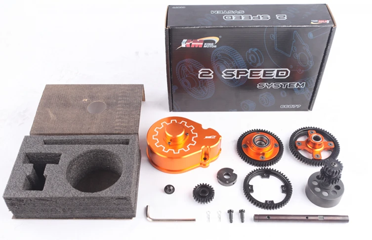 

KM Rovan RC Car two speed Kit for HPI Baja 5B SS 5T 5SC T1000 NEW