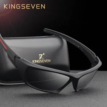 KINGSEVEN Fashion Polarized Sunglasses Men Luxury Brand Designer Vintage Driving Sun Glasses Male Goggles Shadow UV400